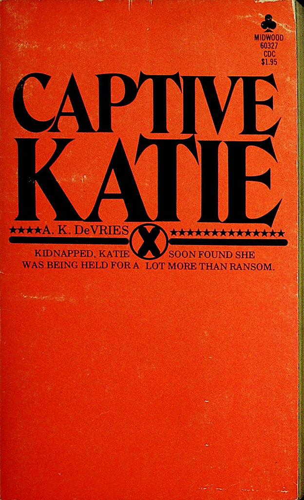 Captive Katie Novel by A.K. DeVries  1973 Midwood books    110621lm-dm