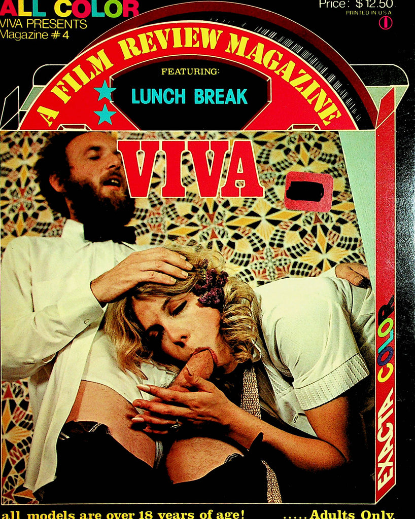 A Film Review Magazine Featuring Lunch Break - Viva  #4  1970's 091421lm-dm