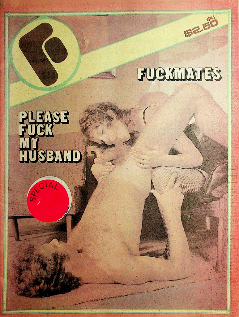 F Newspaper Magazine  Fuckmates / Please Fuck My Husband #44  1970's    121521lm-dm