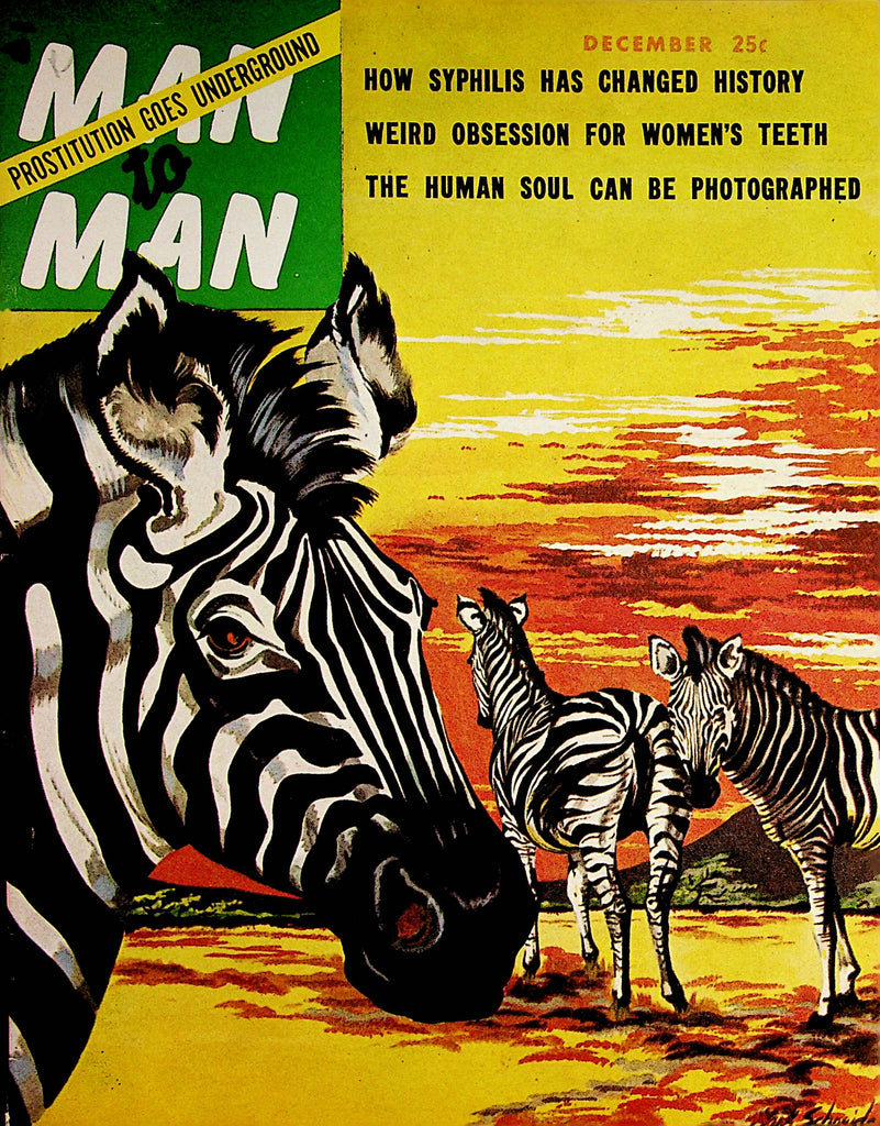 Man To Man Magazine   Mirror Model Maila Nurmi  December 1953     070422lm-p