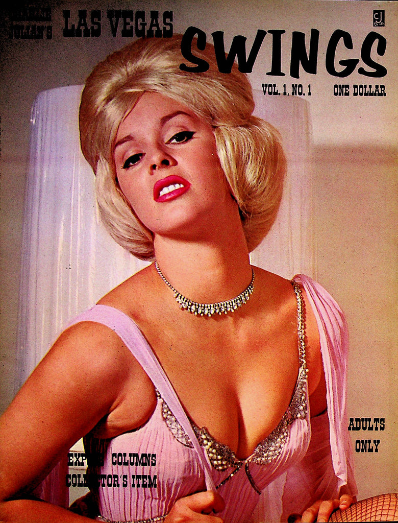 Charlie Julian's Las Vegas Swings Busty Vintage Magazine  Tropicana Showgirl Paula Miles vol.1 #1 1962   070422lm-p
