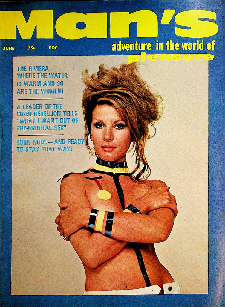 Man's Pleasure Magazine   June Girl Candy Earle  June 1968      022223lm-p2