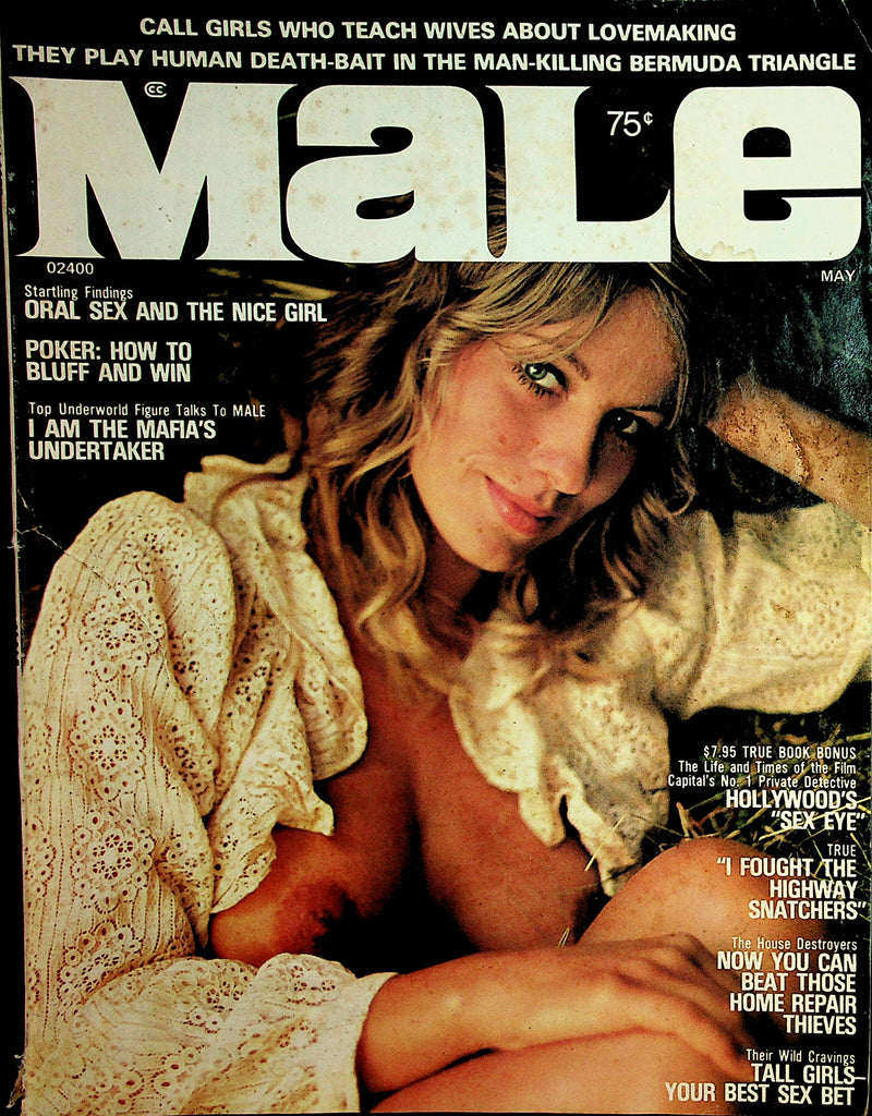 Male Magazine   Centerfold Girl Jill Maxwell / Oral Sex And The Nice Girl  May 1975       122121lm-dm