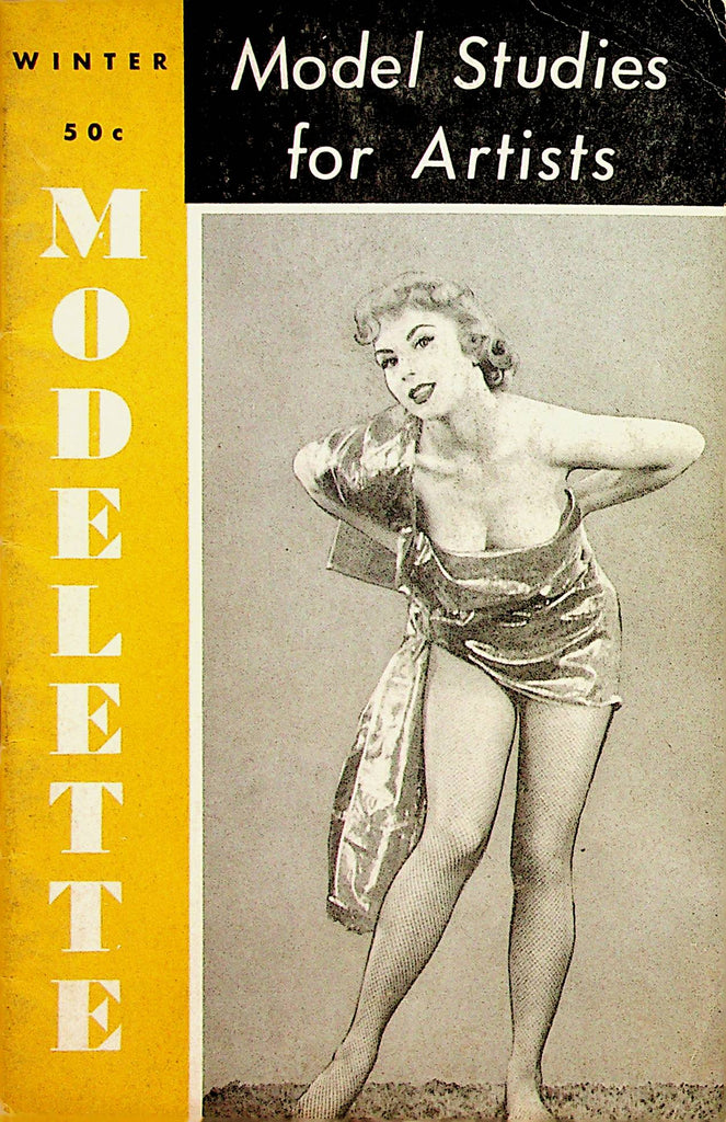 Modelette Vintage Digest  Model Studies For Artists  Winter #1  1960's  062922lm-p2