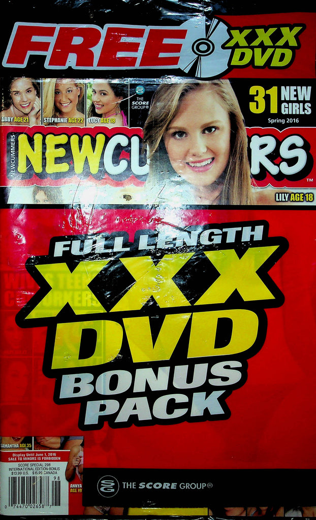Newcummers Magazine Lily & Rosie Spring 2016 w/dvd 121522RP