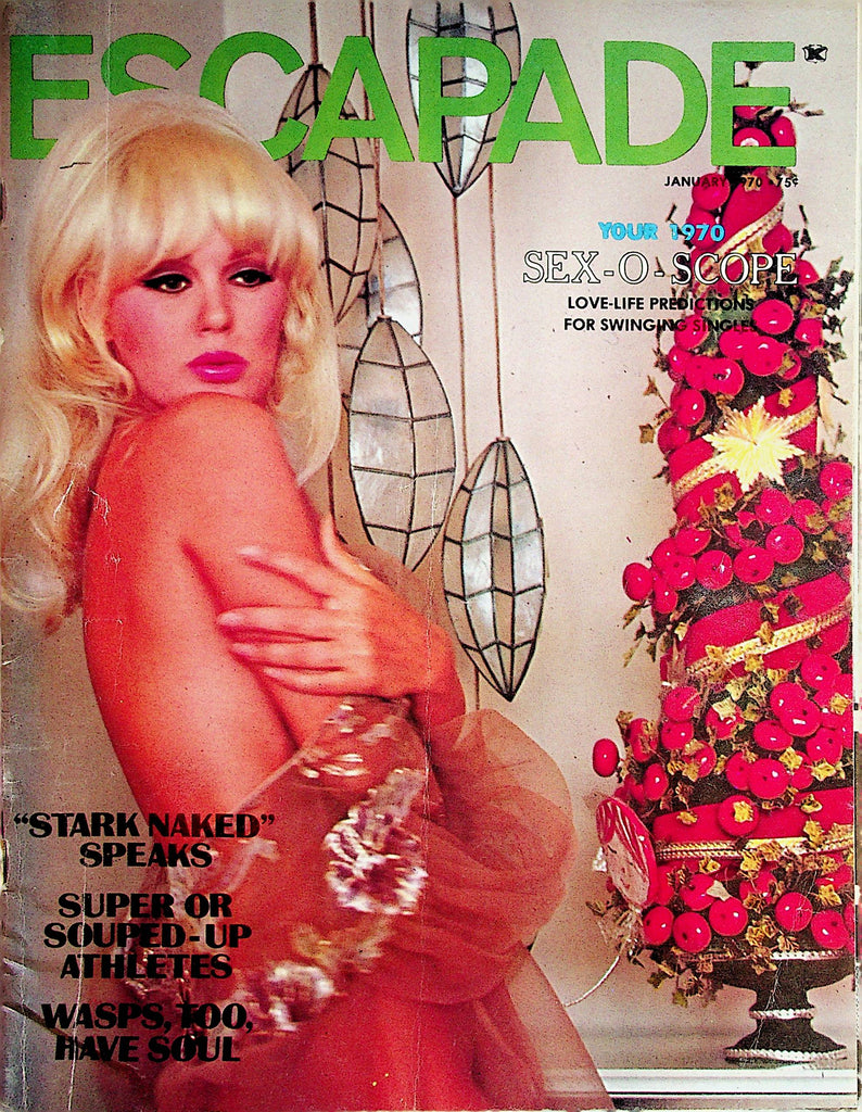 Escapade Magazine  Cover and Centerfold Mamie Van Doran  January 1970      062522lm-p
