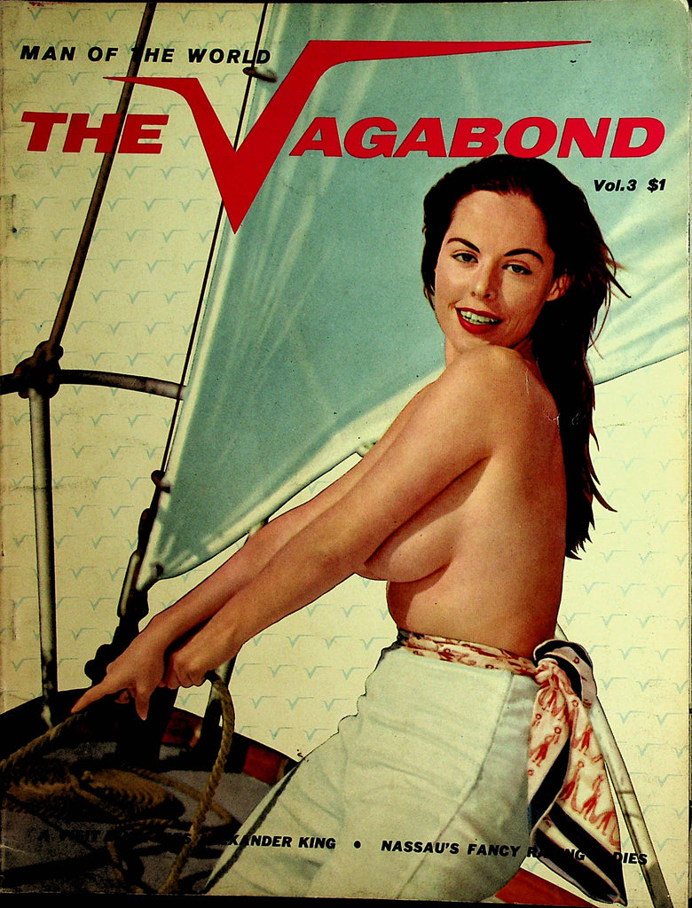 The Vagabond Busty Vintage Magazine  Russ Meyer / June Wilkinson  vol.3  Spring 1961   041822lm-p