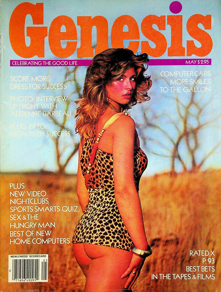 Genesis Magazine Adrienne Barbeau Interview & Inside Seka May 1982 0629122RP
