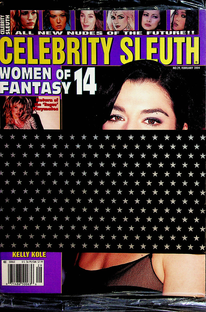 Celebrity Sleuth Magazine  Women Of Fantasy 14   February 2004   new/sealed   100122lm-p2