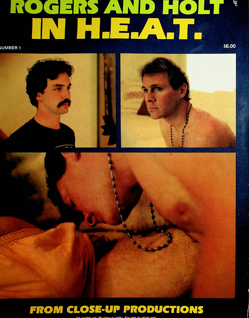Rogers And Holt In H.E.A.T.  Gay  Magazine  August 1984  London Enterprises    123021lm-dm