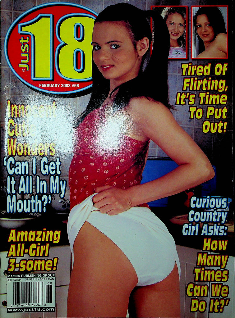 Just 18 Magazine Katie Veronika & Alyssa February 2003 #68 010423RP