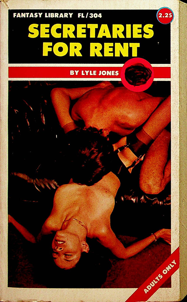 Secretaries For Rent Novel by Lyle Jones  1970's Fantasy Library     031323lm-p