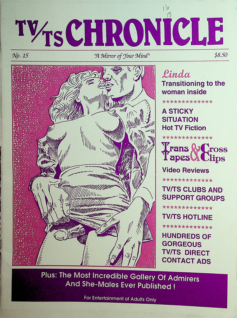 TV/TS Chronicle Contact Magazine  Linda Transitioning To The Woman Inside  #15 1994 012522lm-dm