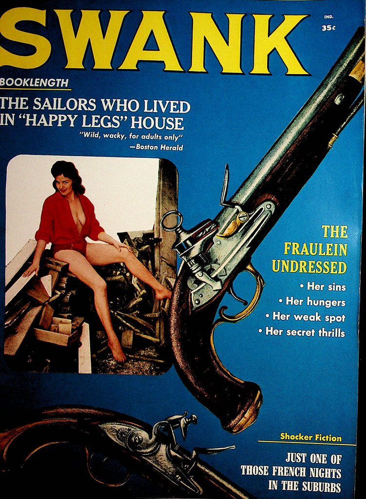 Swank Magazine  Charlie Chan Model /Zsa Zsa Gabor  October 1959    081021lm-dm