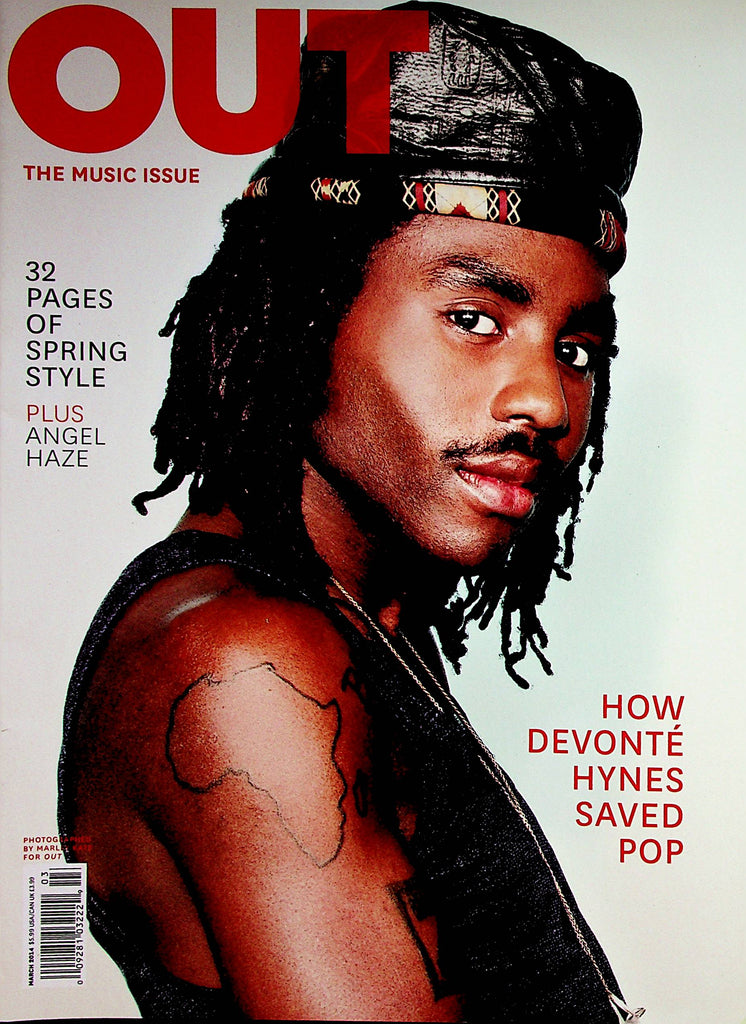 Out Gay Magazine  The Music Issue  - How Devonte Hynes Saved Pop  March 2014     092122lm-p2