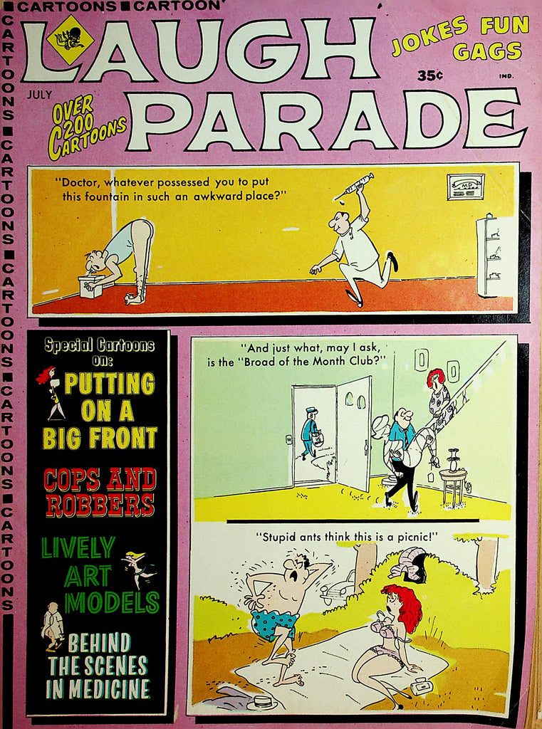 Laugh Parade Vintage Magazine  July 1968    121121lm-dm