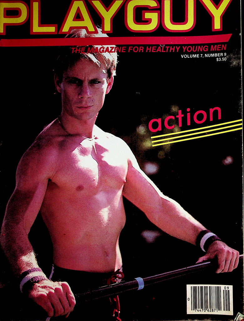 Playguy Gay Magazine   Coverguy Action, Power, Force  vol.7 #9  1983  080422lm-p2