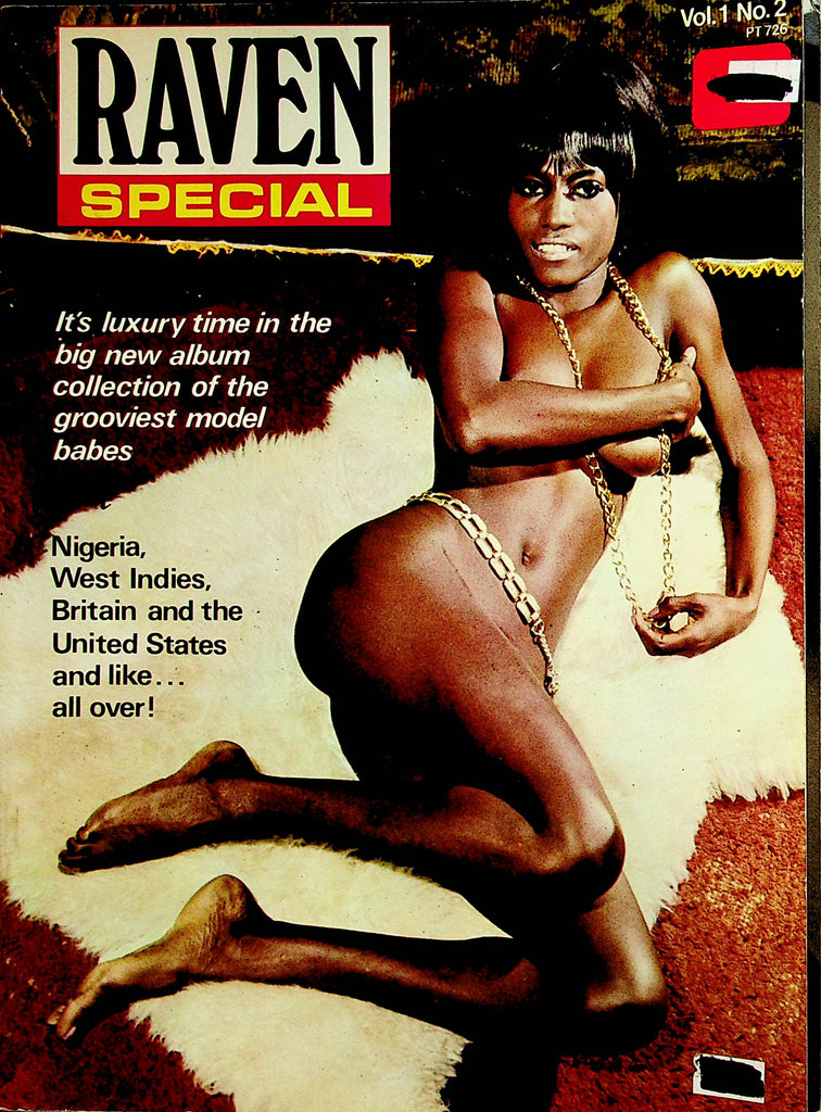 Raven Special Magazine  Album Collection Model Babes From All Over! vol.1 #2  1970's     032723lm-p