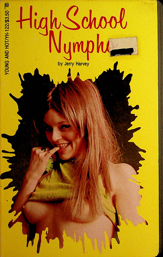 High School Nympho Adult Novel by Jerry Harvey  1981    092321lm-dm