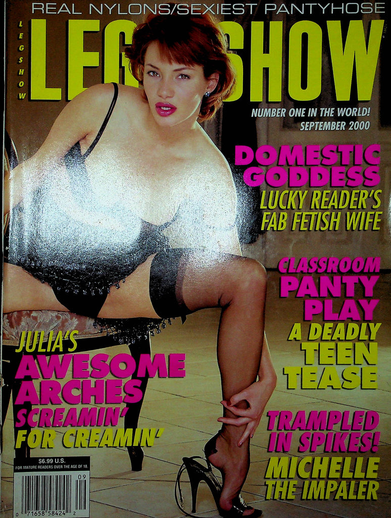Leg Show Magazine Julia & Brittany & Amanda September 2000 121322RP