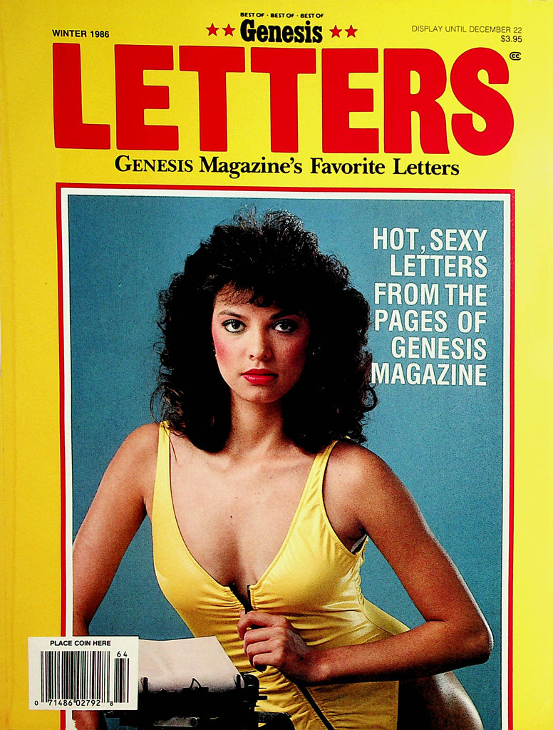 Genesis Letters Magazine  Hot, Sexy Letters- Three's Company   Winter 1986   081021lm-dm