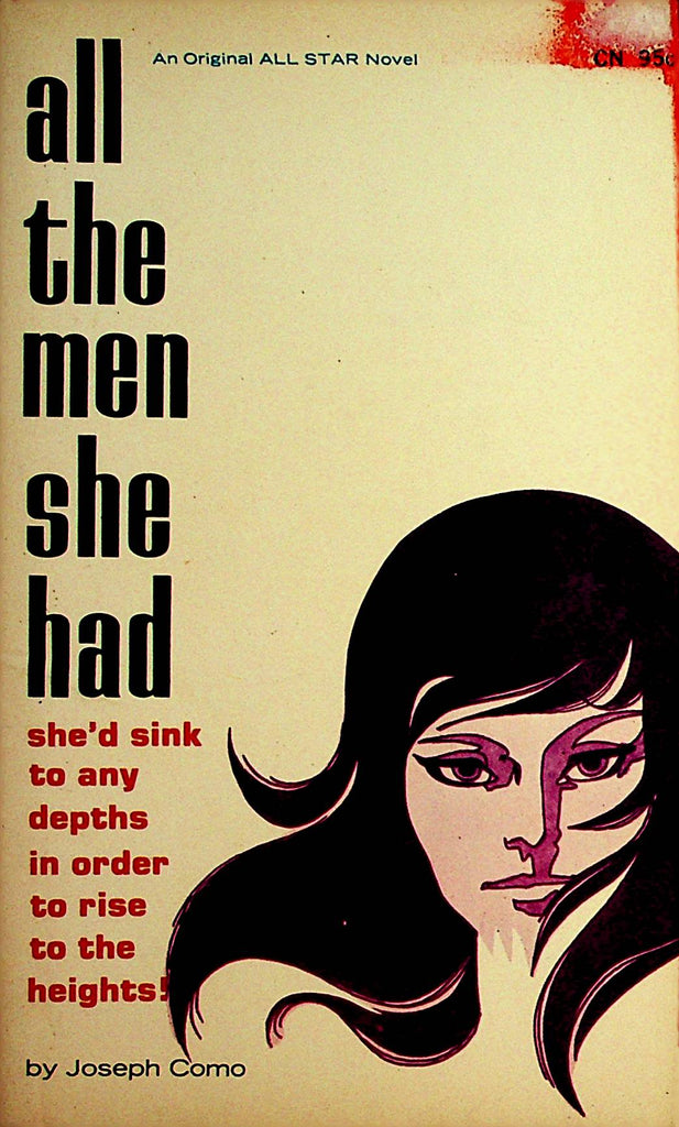 All The Men She Had Novel by Joseph Como  1966 All Star Novel    110721lm-dm