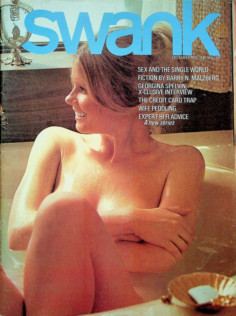 Swank Magazine Georgina Spelvin Jane & Mary December 1973 W/Centerfold 060722RP