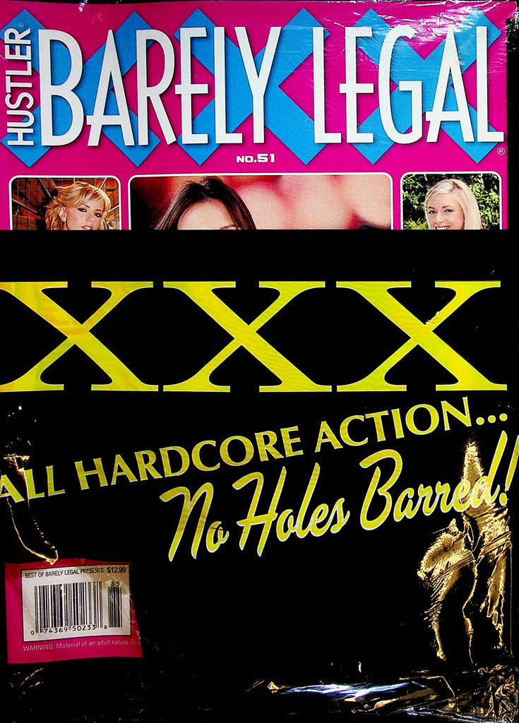 Hustler Barely Legal XXX Magazine   #51  new/sealed    030726lmp
