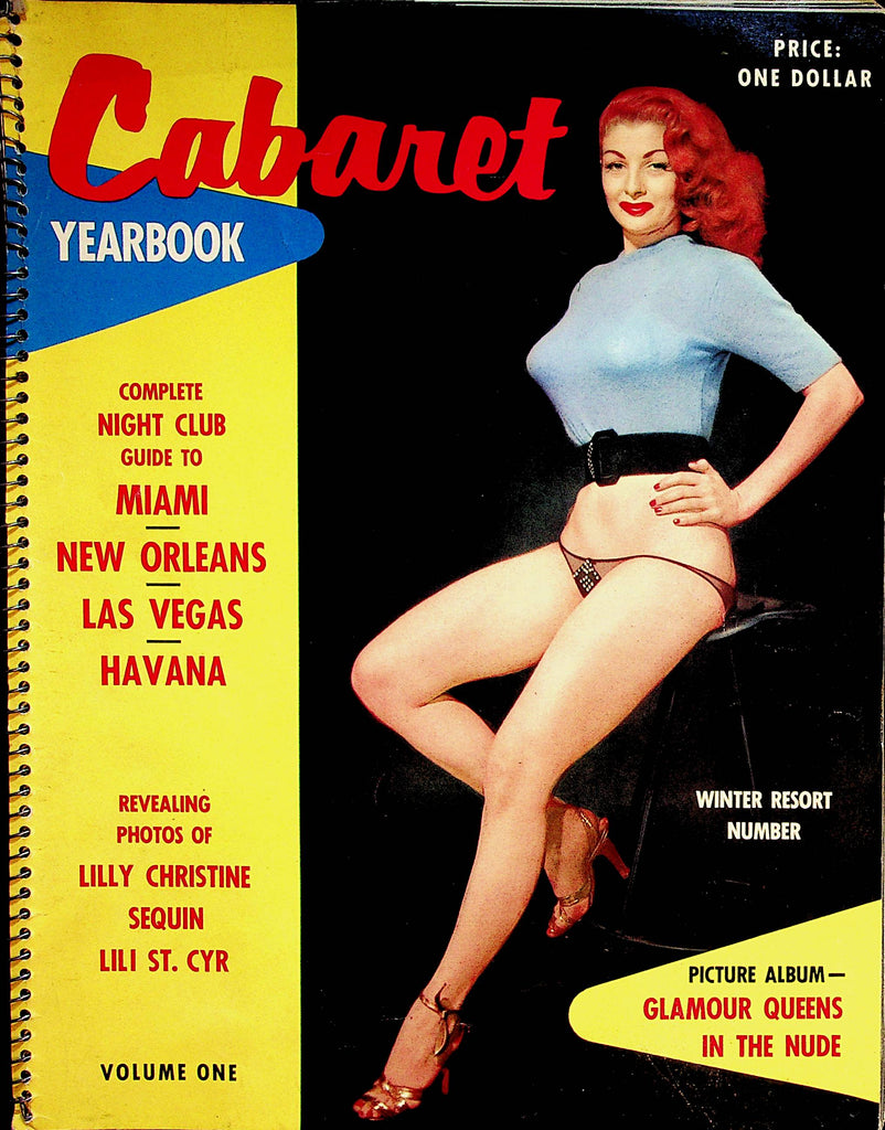 Cabaret Yearbook Magazine  Lilly Christine / Lili St. Cyr / Blaze Starr   vol.1   070222lm-p