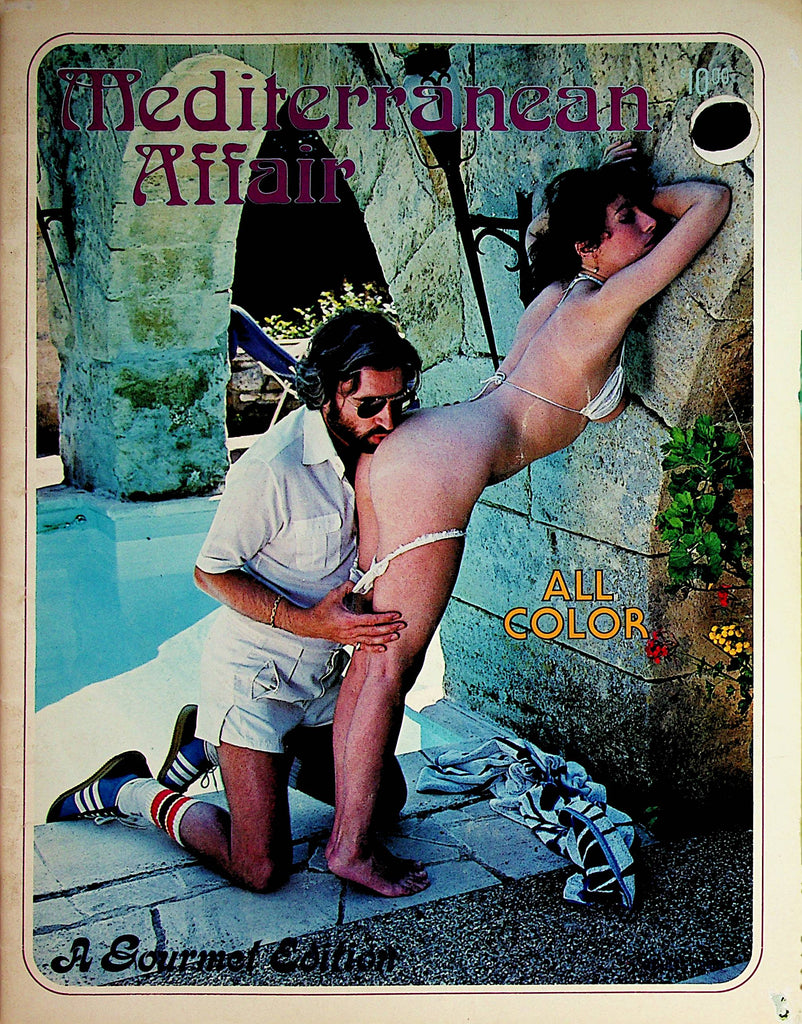 Mediterranean Affair Magazine   Veronica & Luis   #1 1980's  Gourmet Edition  042922lm-p