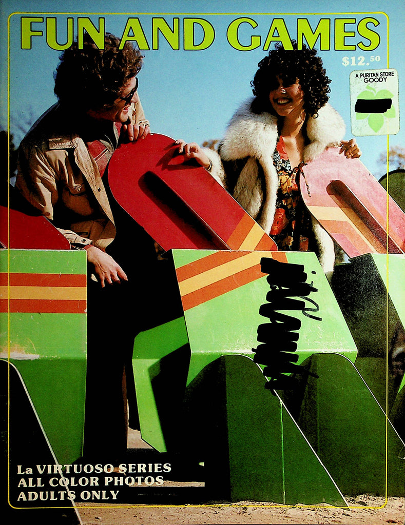 Fun And Games Vintage Magazine  Nancy & Mark  #1 1970's La Virtuoso Series  091521lm-dm