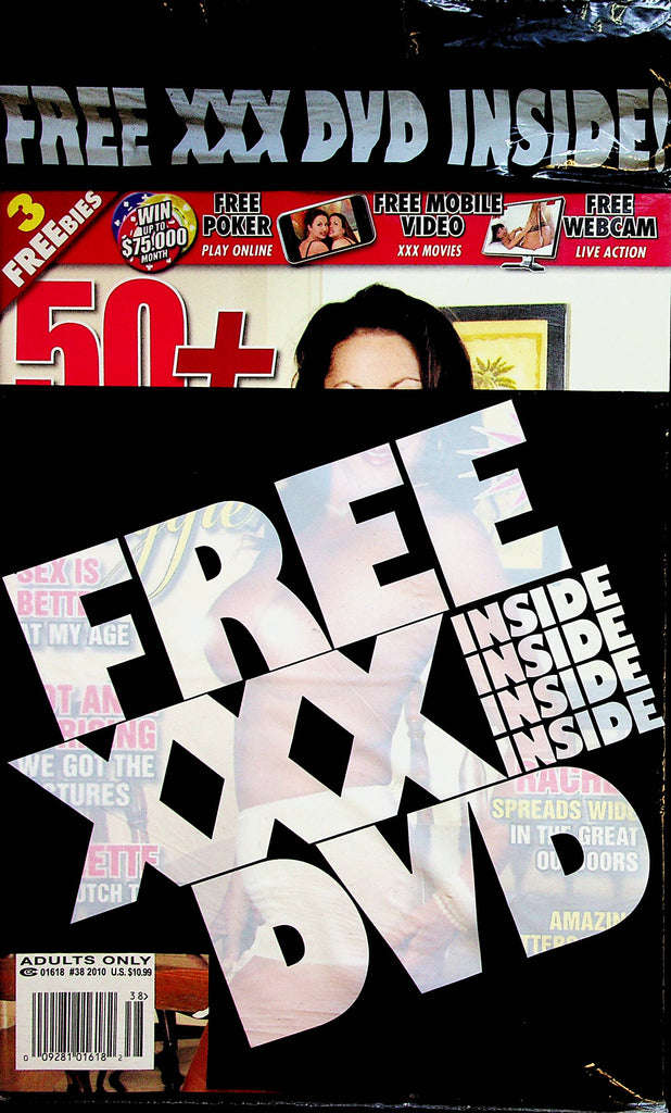 50+ Magazine  Covergirl Maggie   w/DVD  #38  2010  new/sealed   112222lm-p