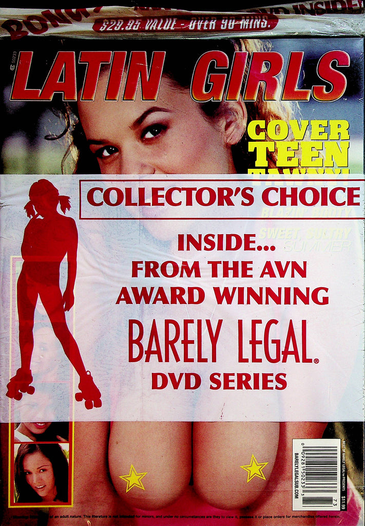 Latin Girls Magazine   Cover Teen Tawny  w/DVD  new/sealed  18+   031423lm-p