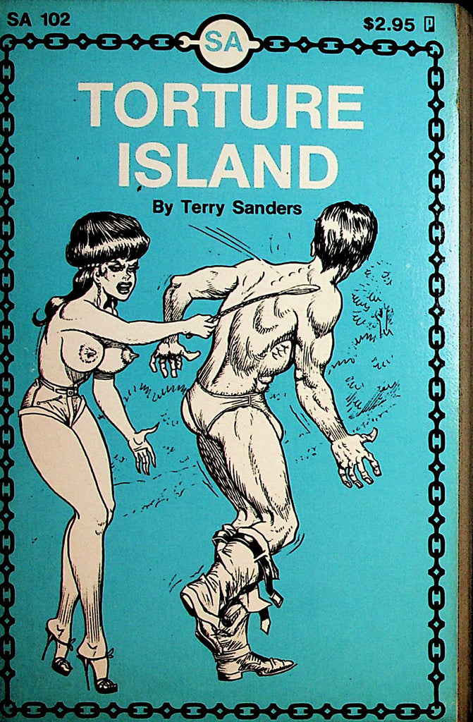 Torture Island Fetish Novel  by Terry Sanders  1978    062621lm-DM2