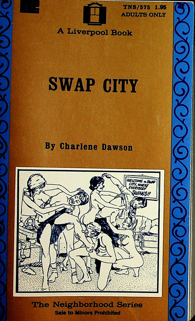 Swap City Adult Novel  by Charlene Dawson  1974   092121lm-dm