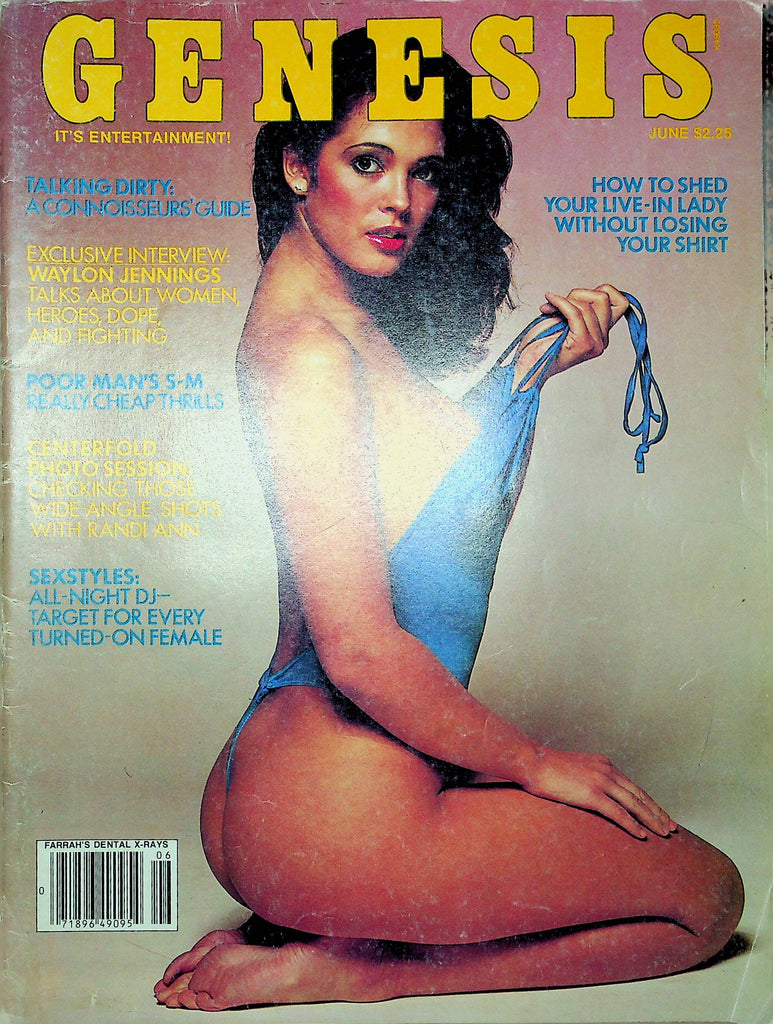 Genesis Magazine Waylon Jennings & Randi Ann June 1979 122622RP