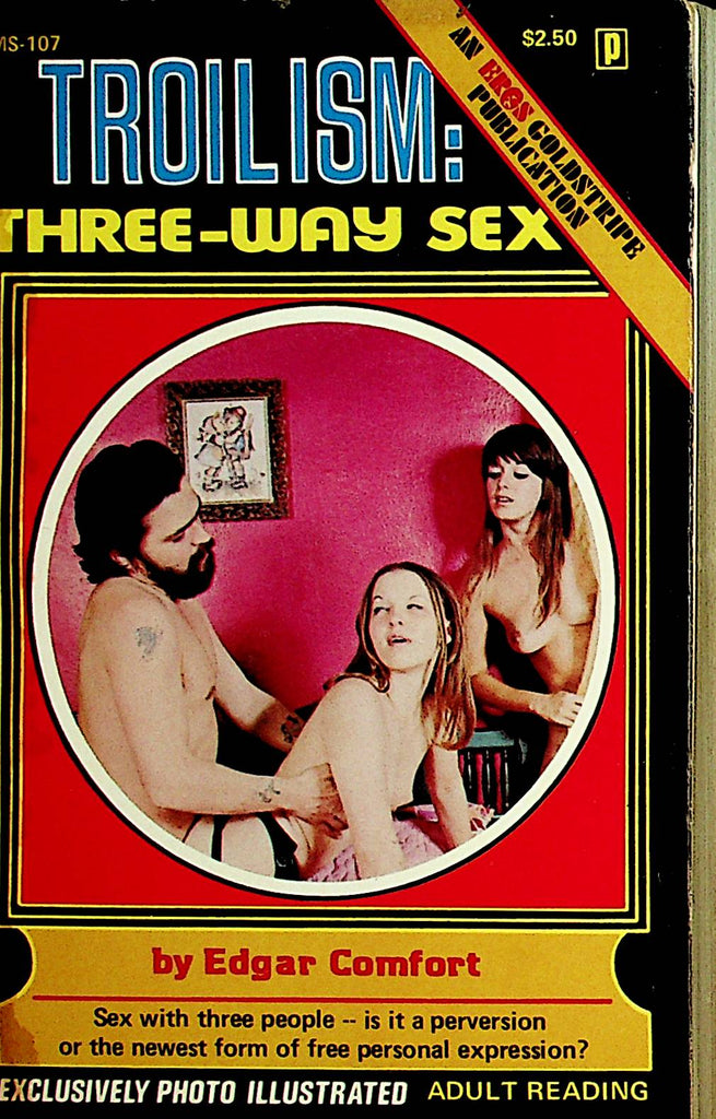 Troilism: Three-Way Sex Novel by Edgar Comfort  1974 Eros Publication     110421lm-dm