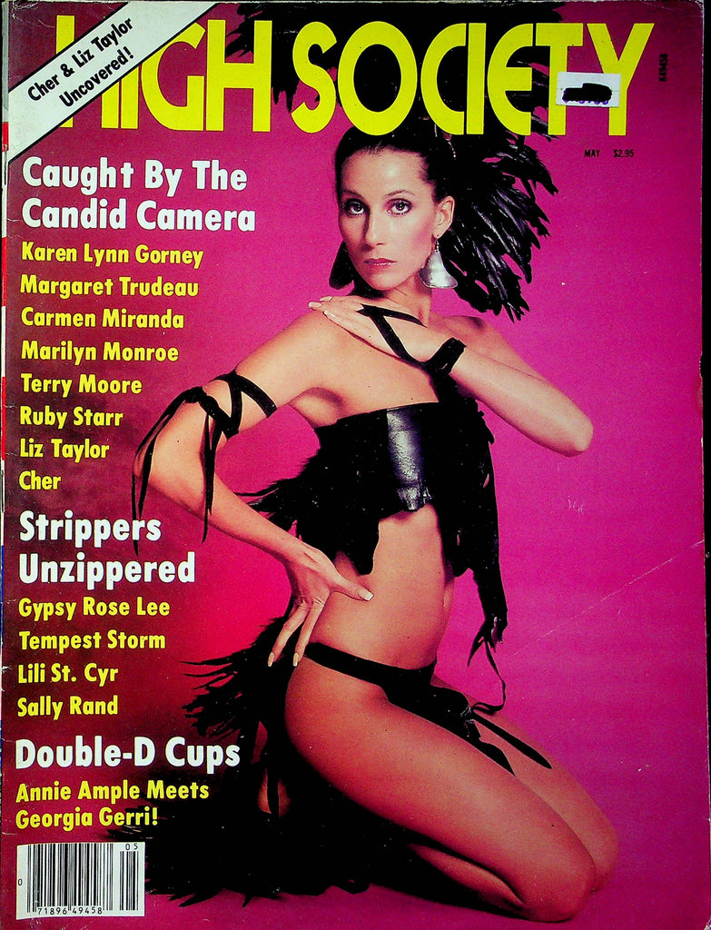 High Society Adult Magazine Ft. Annie Ample & Georgia Gerri May 1981 032923RP