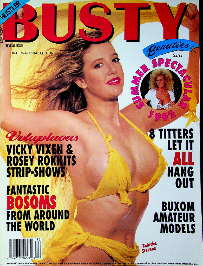 Hustler Busty Beauties Magazine Vicky Vixen Kayla Kleevage Summer Special 1992 030123RP