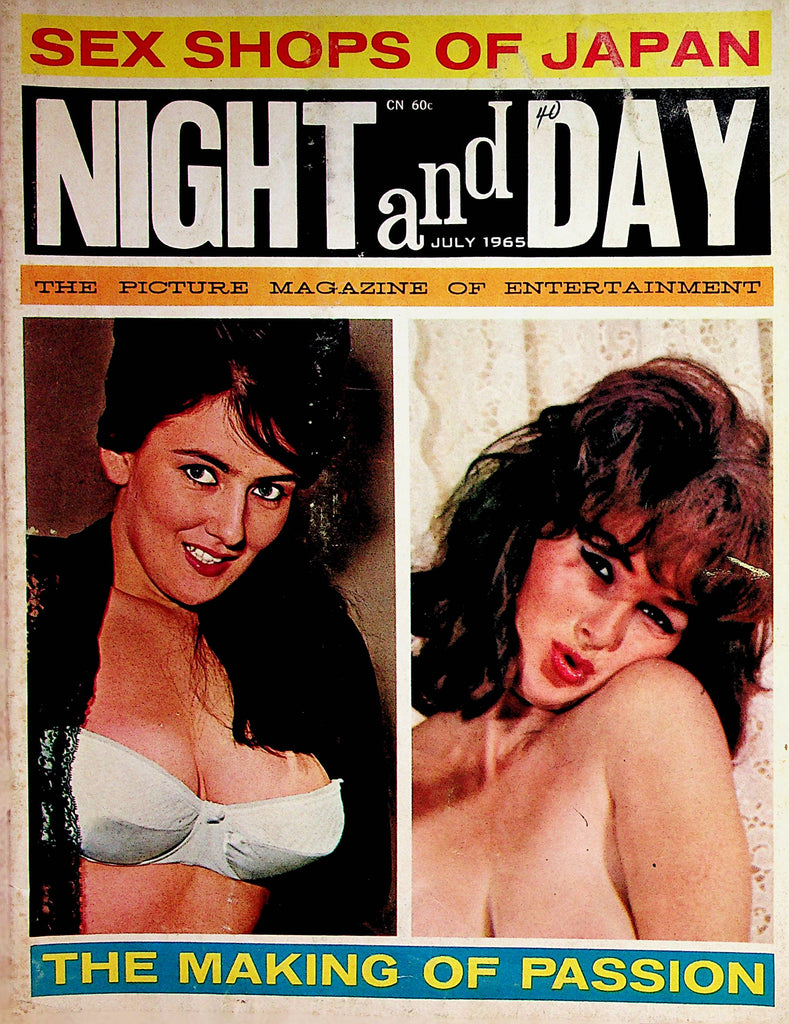 Night and Day Busty Magazine  Dawn Johnson  The Making Of Passion   July 1965    091722lm-p2