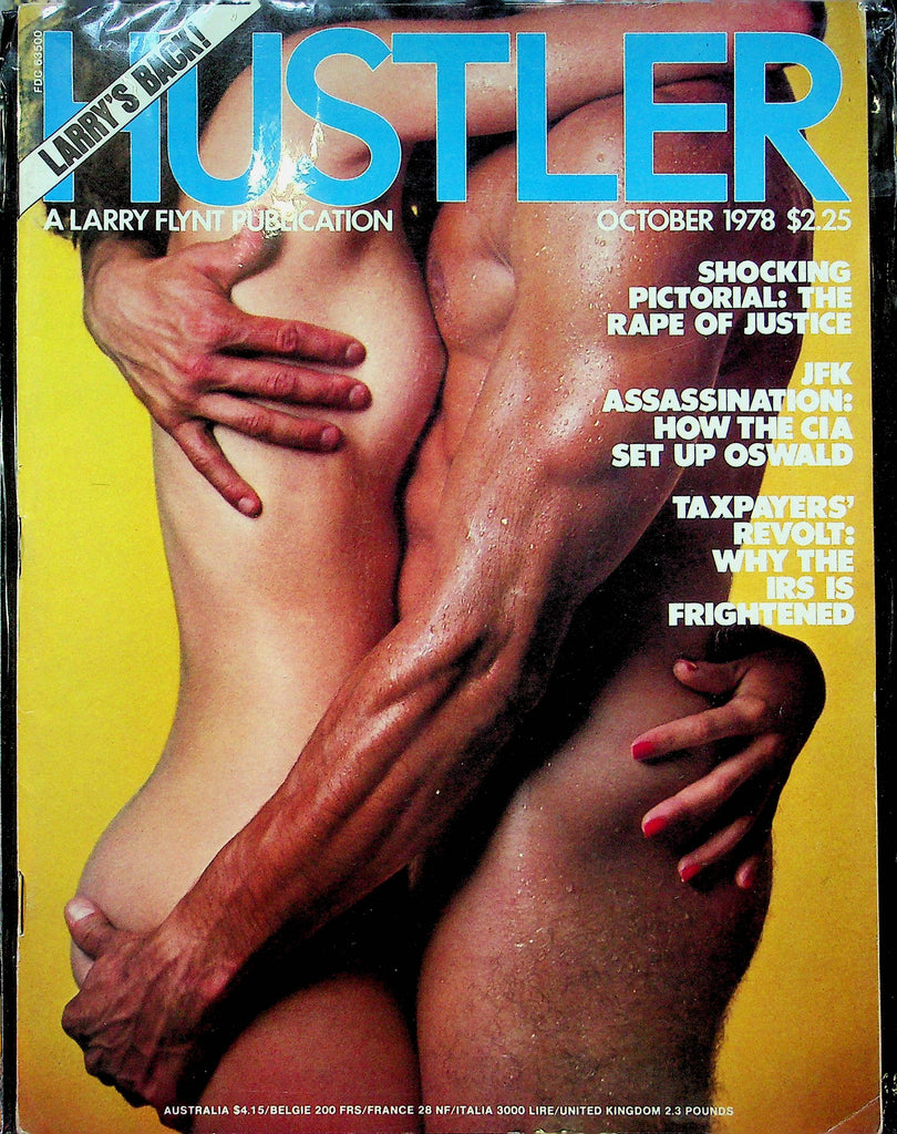 Hustler Magazine JFK Assassination & Taxpayers' Revolt October 1978 072022RP