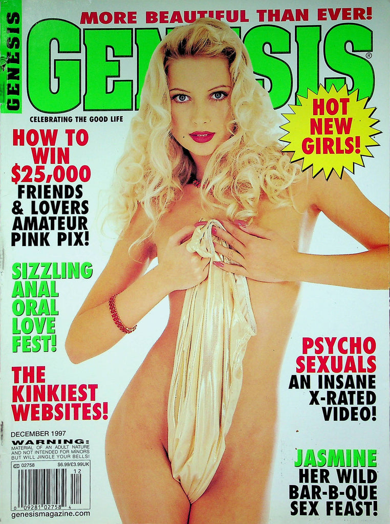 Genesis Magazine Claudia Peggy & Nikki December 1997 092522RP