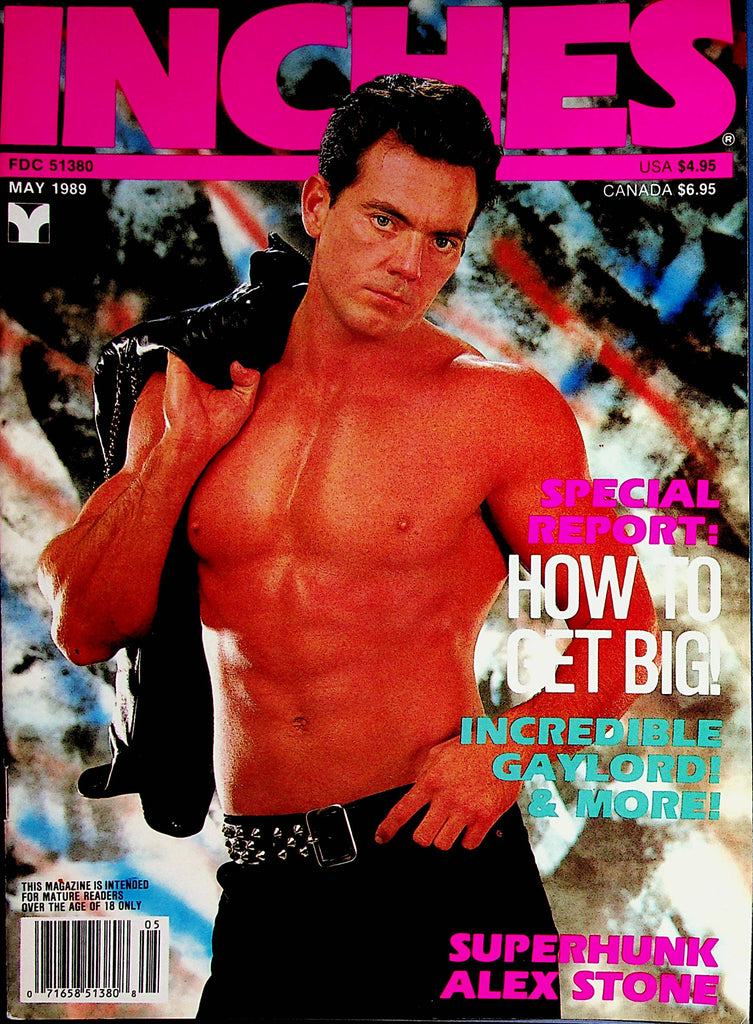 Inches Gay Magazine  Super Hunk Alex Stone  May 1989     050422lm-p2