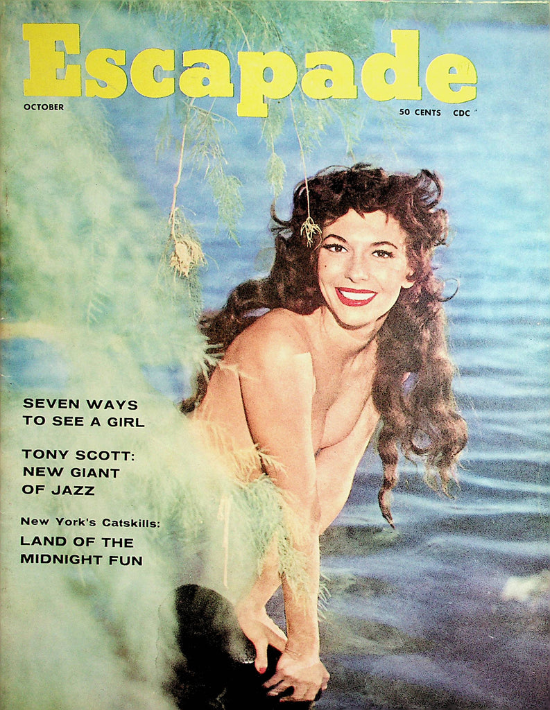 Escapade Vintage Magazine Centerfold Rene Lasalle  October 1959      100121lm-dm
