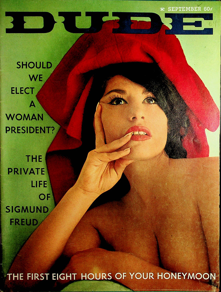 Dude Vintage Magazine   The Private Life Of Sigmund Freud  September 1964  093021lm-dm