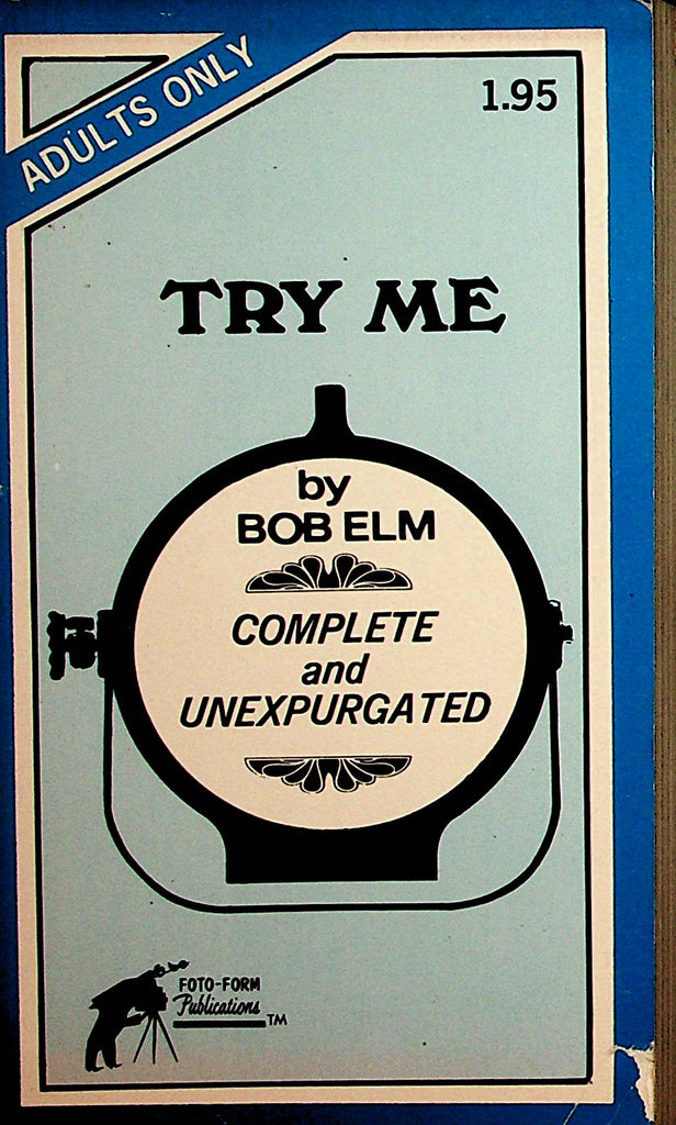 Try Me Adult Novel  by Bob Elm  1969     092221lm-dmB