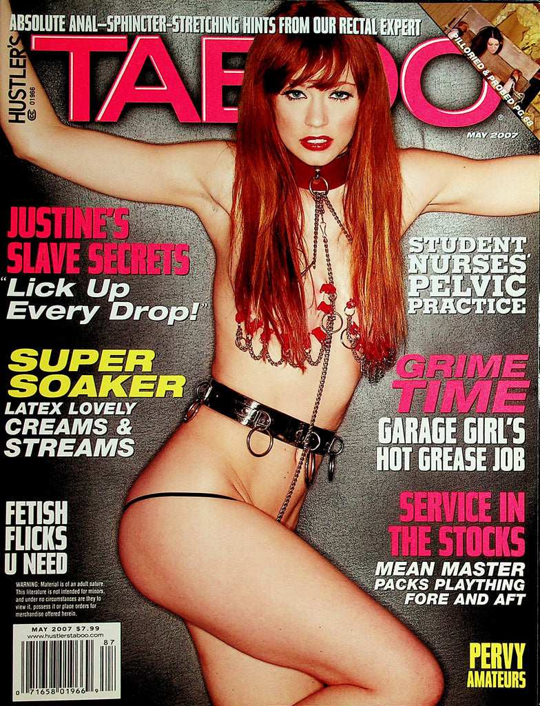 Taboo Magazine  Justine Joli - Suffering With Style  May 2007   061021lm-sh