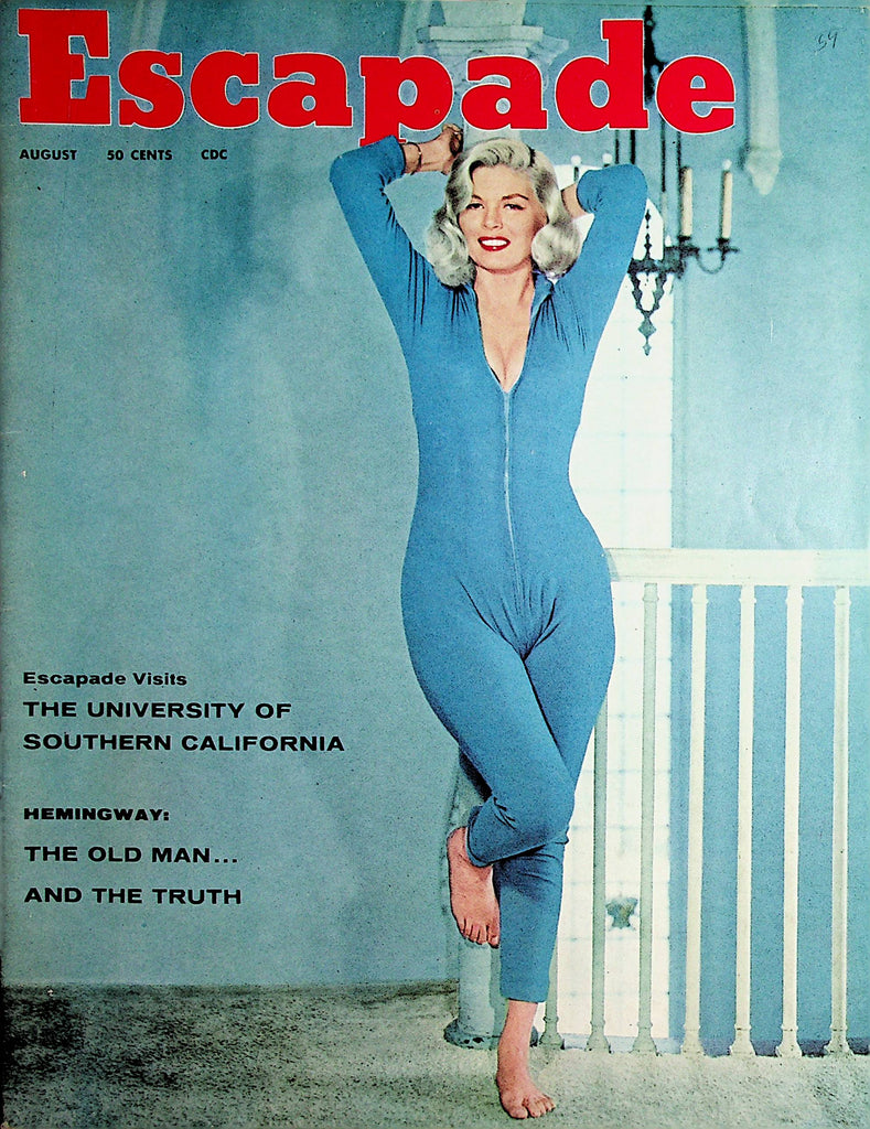 Escapade Vintage Magazine  Centerfold Linda Lee  August 1959    100121lm-dm