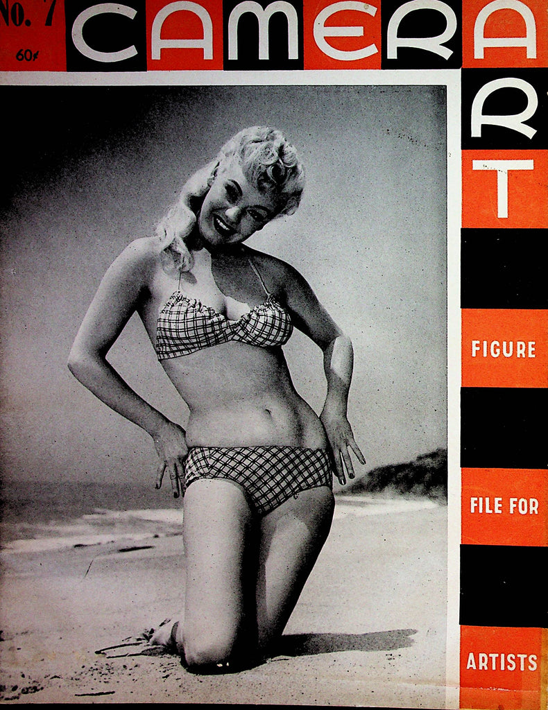 Camera Art Figure File For Artists Magazine #7  1950's   071922lm-p