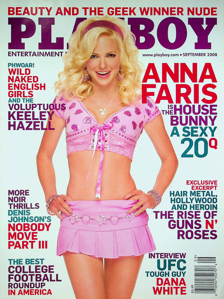 Playboy Magazine Anna Faris & Keeley Hazell & Dana White Interview September 2008 090622RP